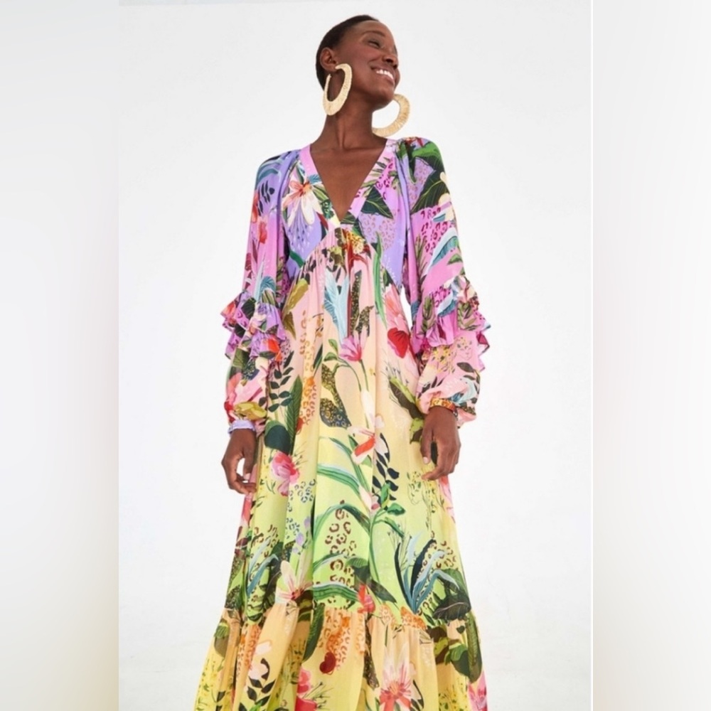 Farm Rio Amazonian Ombré Maxi
